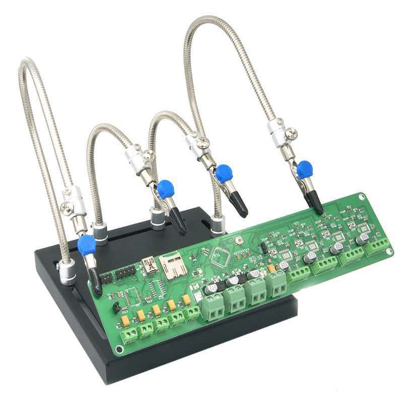 Electronics Repair Youtube - คลิปหนีบรูปจระเข้ สำหรับซ่อมแผงวงจรอิเล็กทรอนิกส์ ซ่อม PCB อุปกรณ์เกมมิ่ง ขาตั้งสถานีบัดกรี