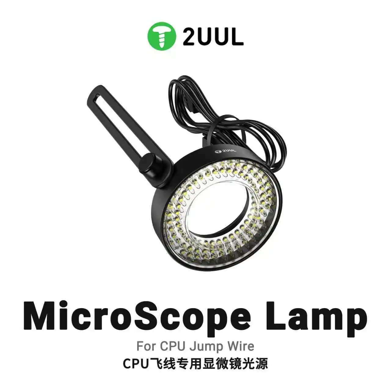 Electronics Repair Microscope - กล้องจุลทรรศน์ซ่อมโทรศัพท์มือถือ 2UUL MS96 พร้อมหลอดไฟ LED 96