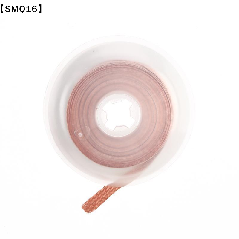 Solder Wick Braid - 1.5/ ลวดเชื่อมทองแดง ตาข่ายถอดบัดกรี เทปถักสำหรับจุดเชื่อม บัดกรี อุปกรณ์บัดกรีสำหรับแผงวงจรอิเล็กทรอนิกส์