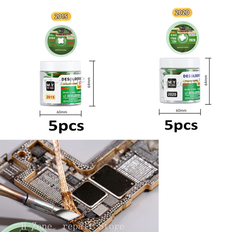 ไหมดูดตะกั่ว YCS M.Y 5 ชิ้น สำ - Solder Wick Braid บทวิจารณ์และราคา