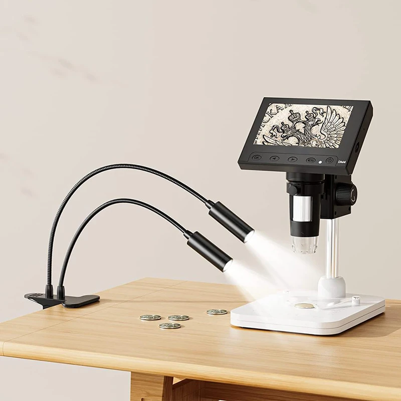 ไฟส่องแบบคอห่านสำหรับกล้องจุลท - Electronics Repair Microscope บทวิจารณ์และราคา