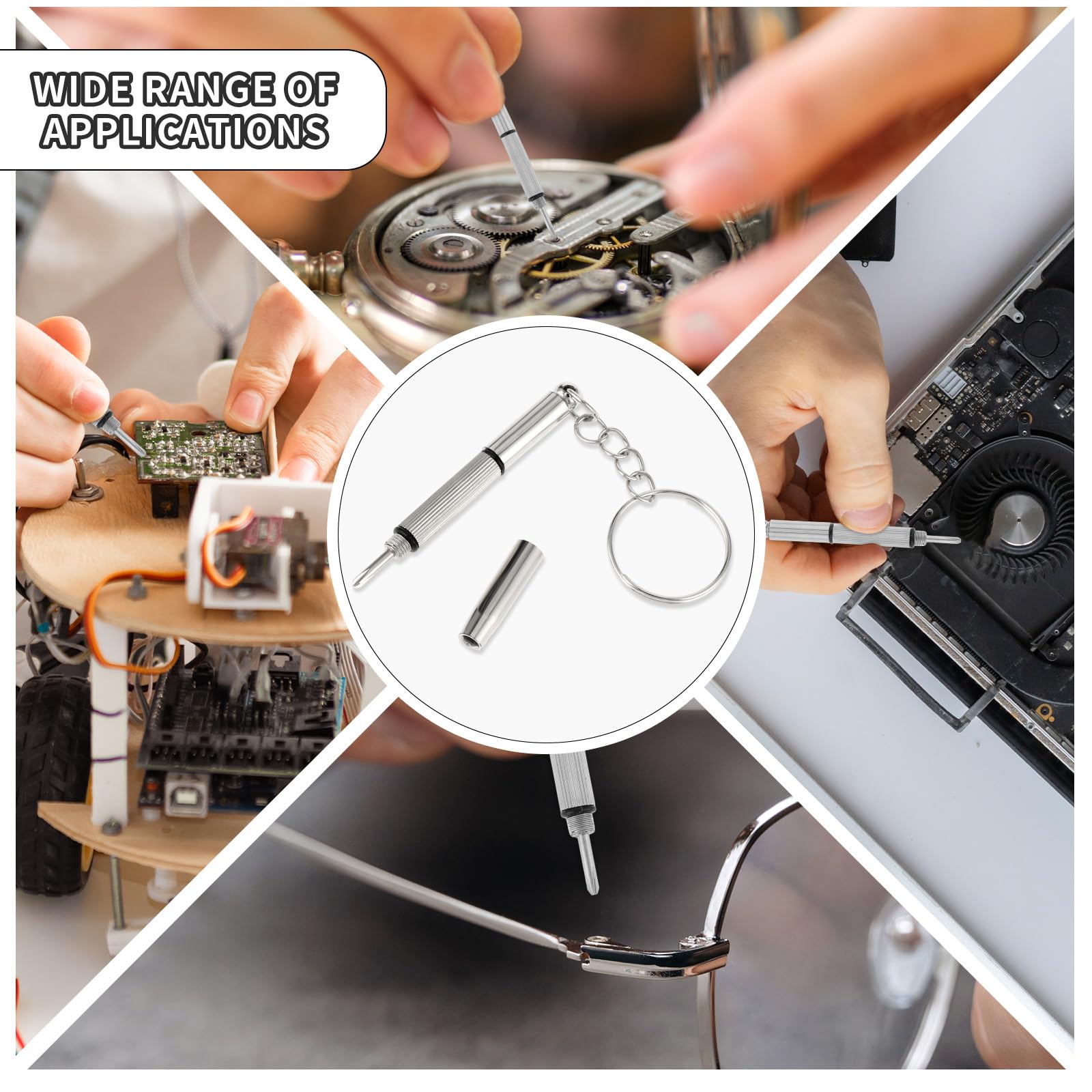 ชุดไขควงซ่อมแว่นตา 3 in 1 ไขคว - Electronics Repair Glasses บทวิจารณ์และราคา