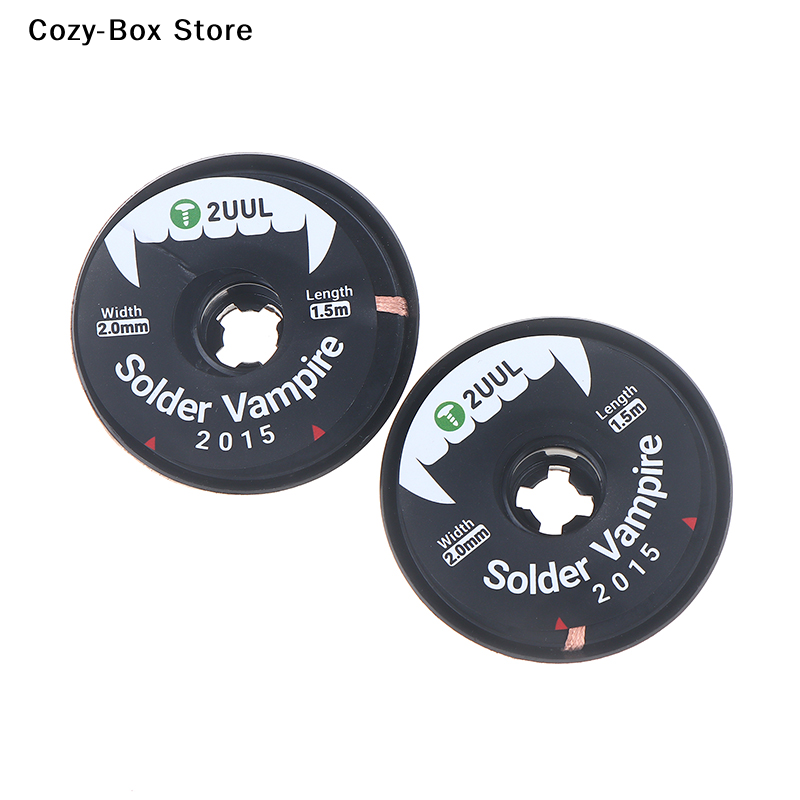 [ZY]2UUL DW16 2015 สายดูดตะกั่ - Solder Wick Braid บทวิจารณ์และราคา