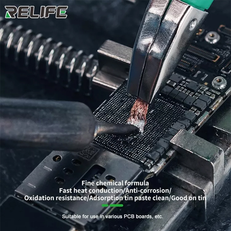 RELIFE desoldering ตาข่าย anti - Solder Wick Braid บทวิจารณ์และราคา