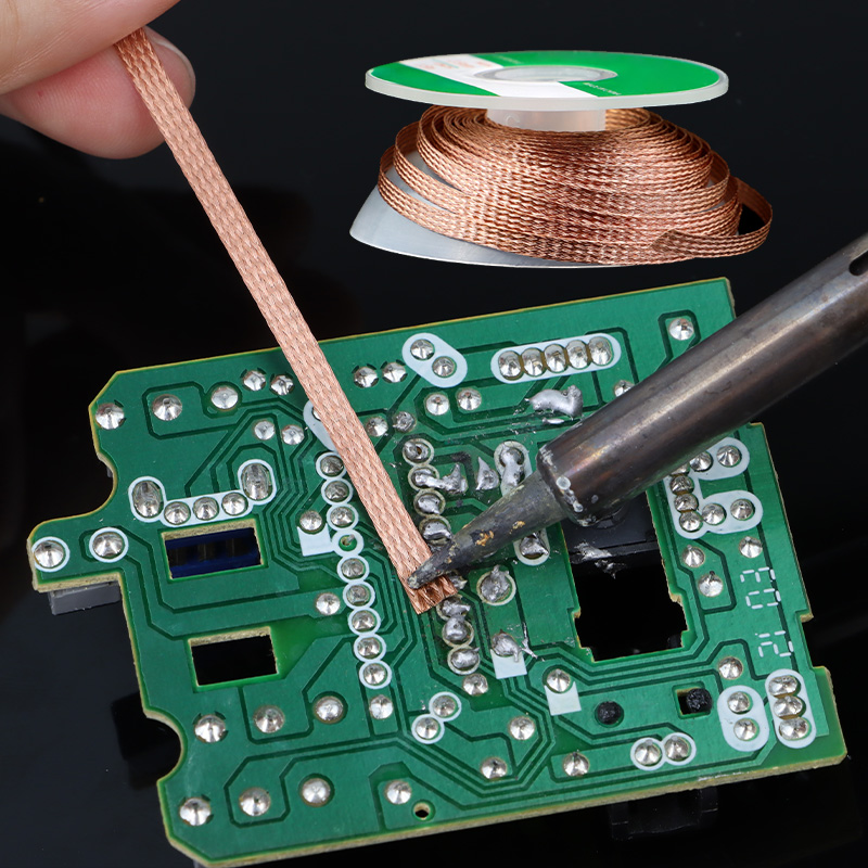 เชือกถอดตะกั่วแบบถัก ขนาด 1 มม - Solder Wick Braid บทวิจารณ์และราคา