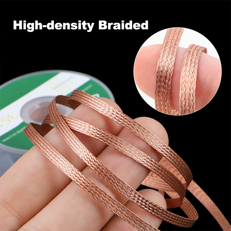 เชือกถอดตะกั่วแบบถัก ขนาด 1 มม - Solder Wick Braid บทวิจารณ์และราคา