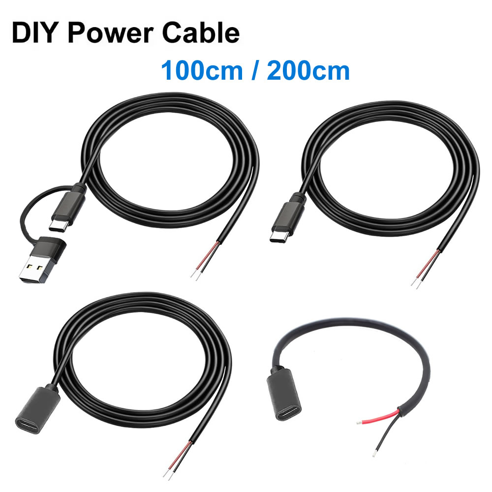DC 2 พินสายไฟ USB และประเภท C  - Electronics Repair Glasses บทวิจารณ์และราคา
