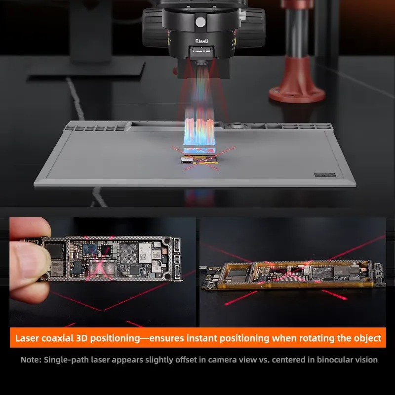 กล้องจุลทรรศน์สามตา Qianli 655 - Electronics Repair Microscope บทวิจารณ์และราคา