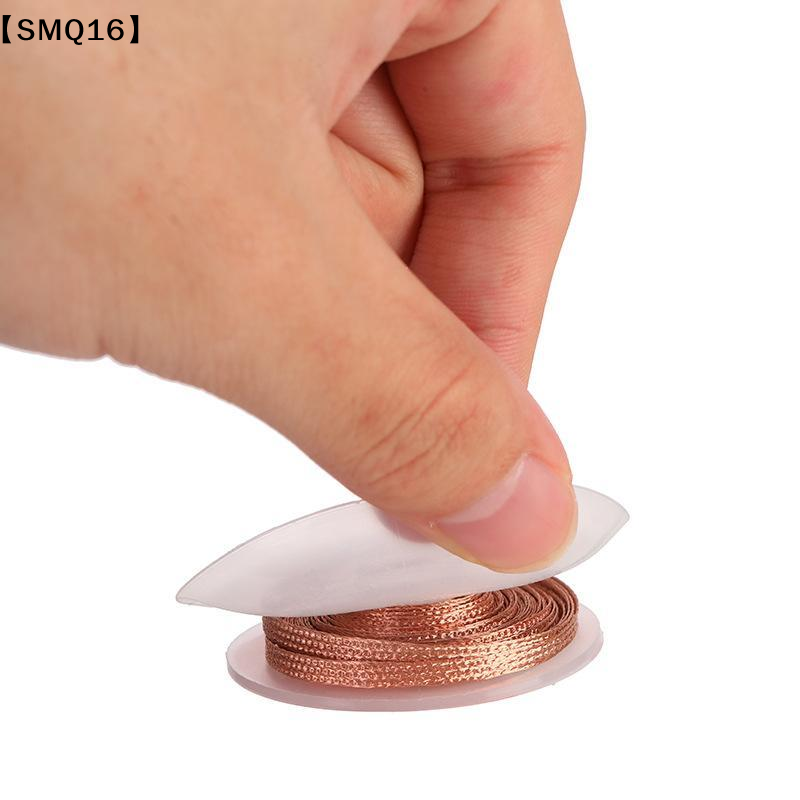 1.5/ ลวดเชื่อมทองแดง ตาข่ายถอด - Solder Wick Braid บทวิจารณ์และราคา