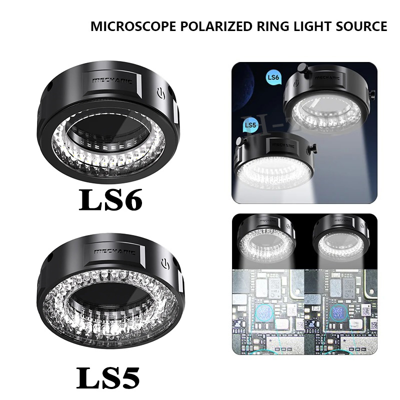 ไฟวงแหวนสำหรับกล้องจุลทรรศน์ M - Electronics Repair Microscope บทวิจารณ์และราคา