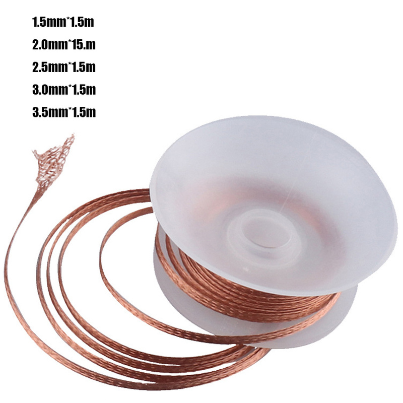 1.5Mm 2Mm 2.5Mm 3Mm 3.5Mm กว้า - Solder Wick Braid บทวิจารณ์และราคา