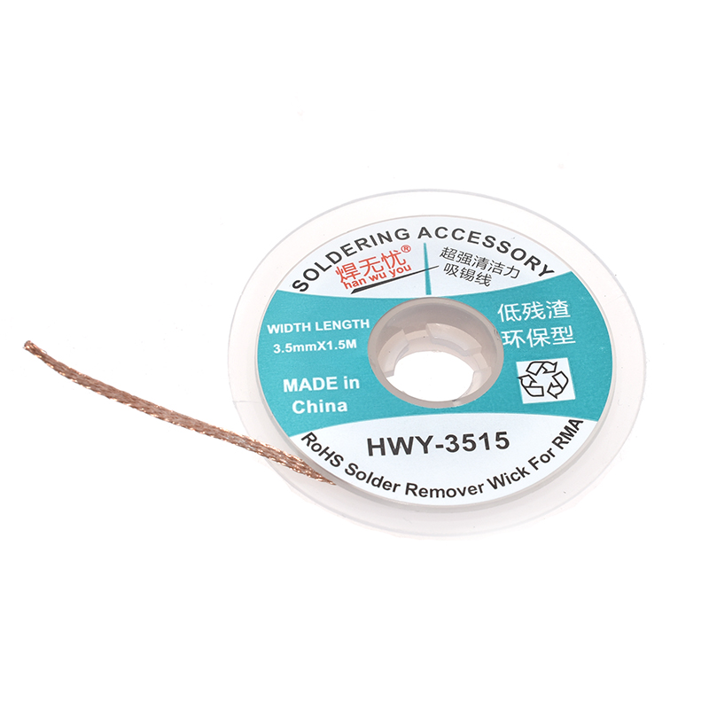 DIY 1.5Mm 2Mm 2.5Mm 3Mm 3.5Mm  - Solder Wick Braid บทวิจารณ์และราคา