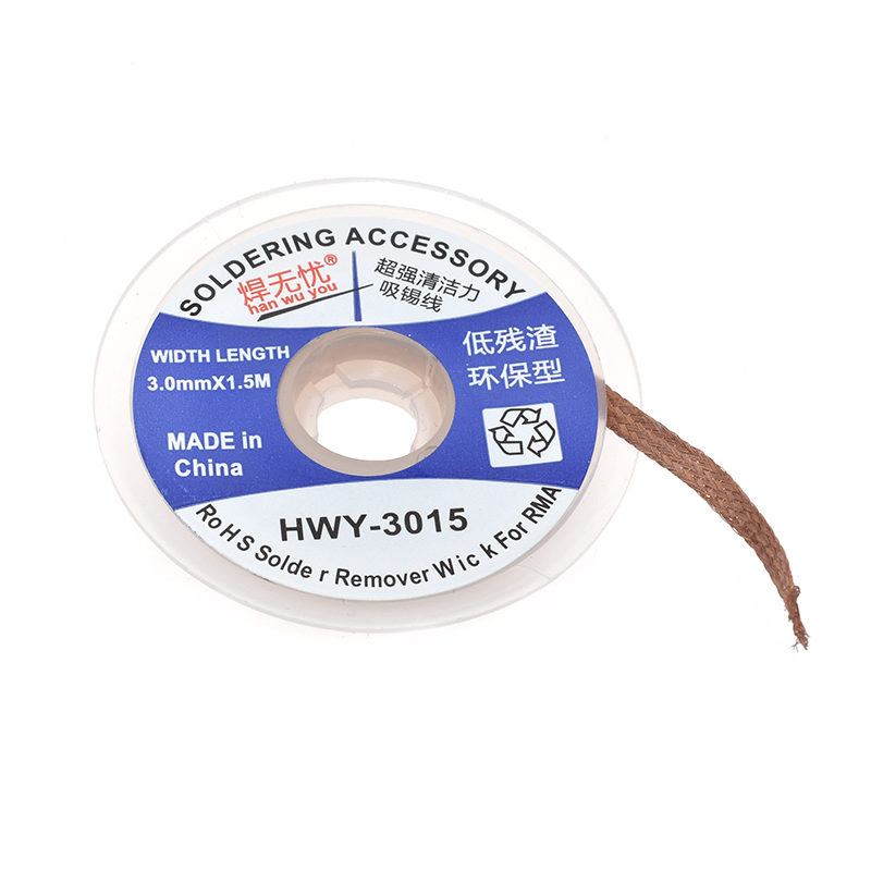 DIY 1.5Mm 2Mm 2.5Mm 3Mm 3.5Mm  - Solder Wick Braid บทวิจารณ์และราคา