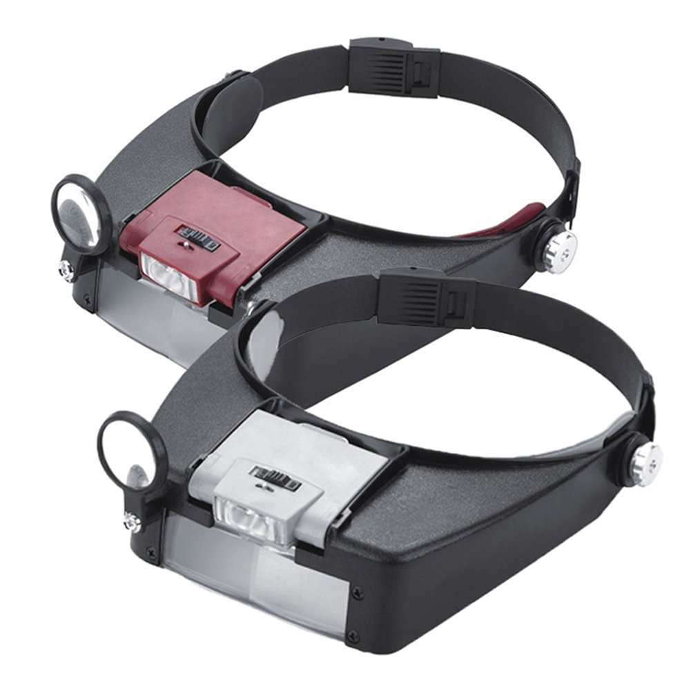 10X Headband แว่นขยาย LED แว่น - Electronics Repair Glasses บทวิจารณ์และราคา